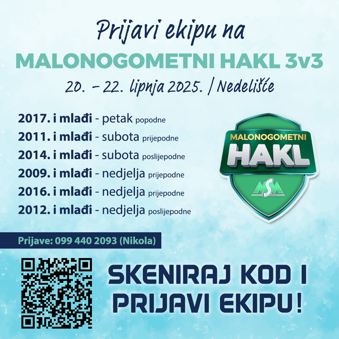 Nedelišće će okupirati hakleri! Za Malonogometni Hakl vlada veliki interes