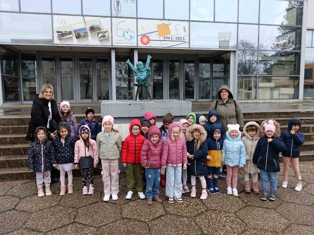 Sunčeka u posjetu Graditeljskoj školi Čakovec