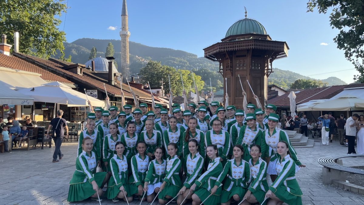 Mažoretkinje Nedelišća kući donijele europsku medalju – bronca za juniorke u Sarajevu