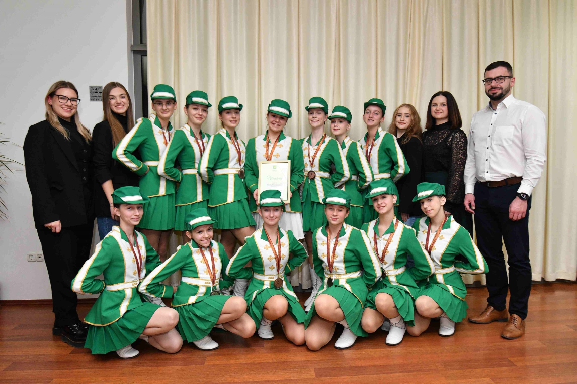 Svečani prijem za juniorke Mažoretkinja Nedelišća – brončane s europskog prvenstva