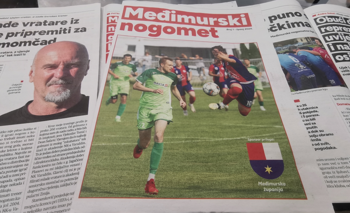 Izdan prvi međimurski nogometni časopis