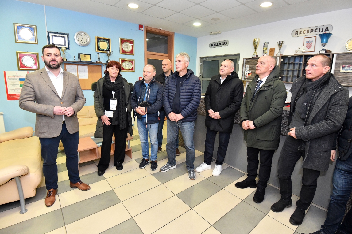 Sport Hub Nedelišće posjetili su predstavnici Hrvatskog olimpijskog odbora i sportaši