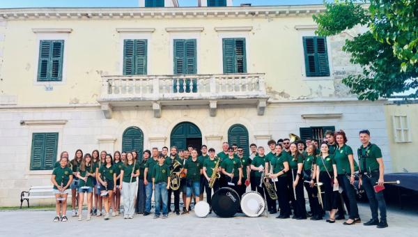 Puhački orkestar Općine Nedelišće na gostovanju u Skradinu